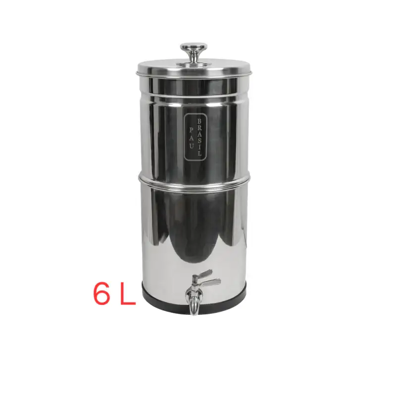 Fontaine filtrante en inox 6 Litres - STEFANI - Fontaine backes