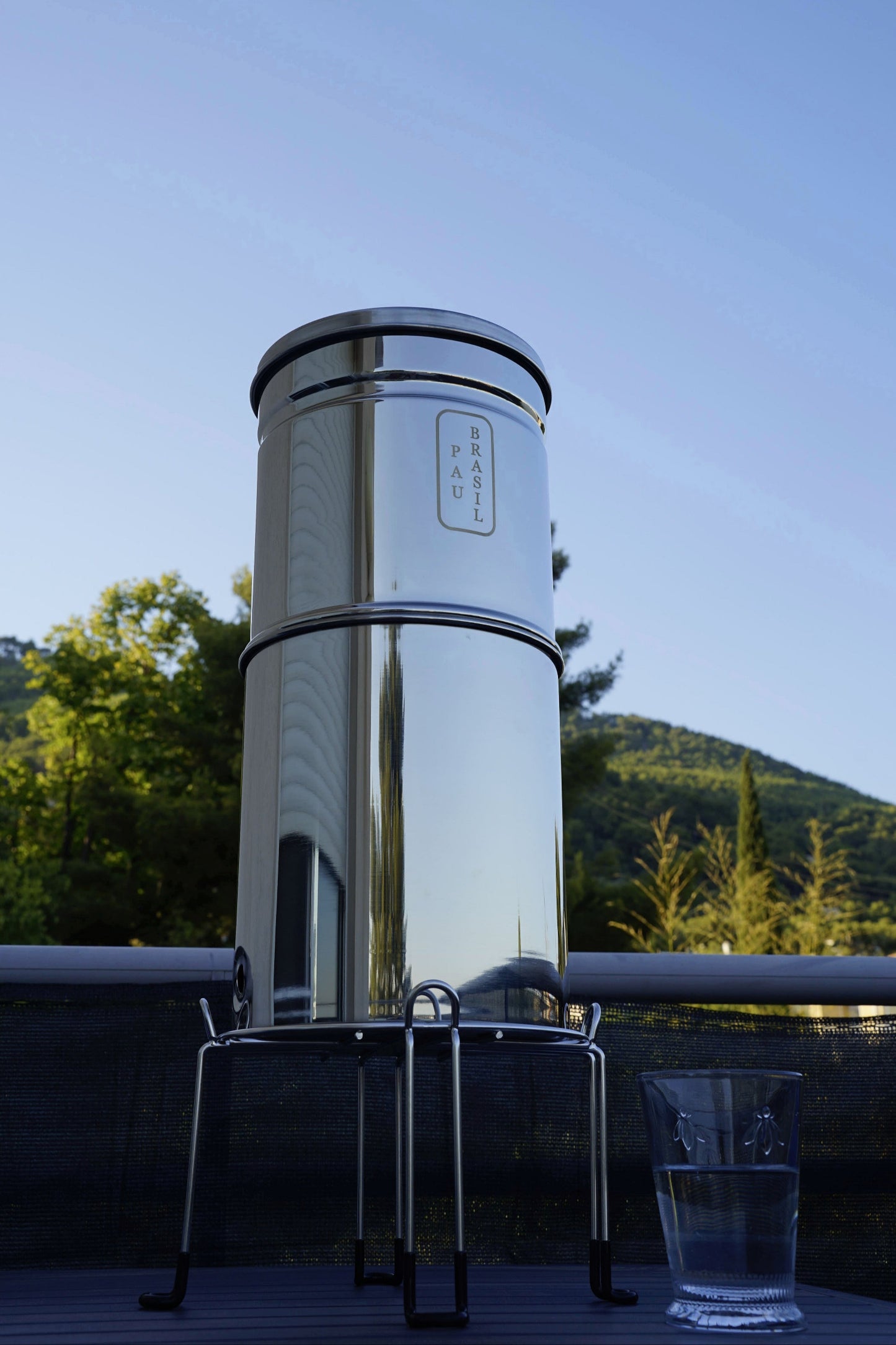 fontaine filtrante acier inoxydable
