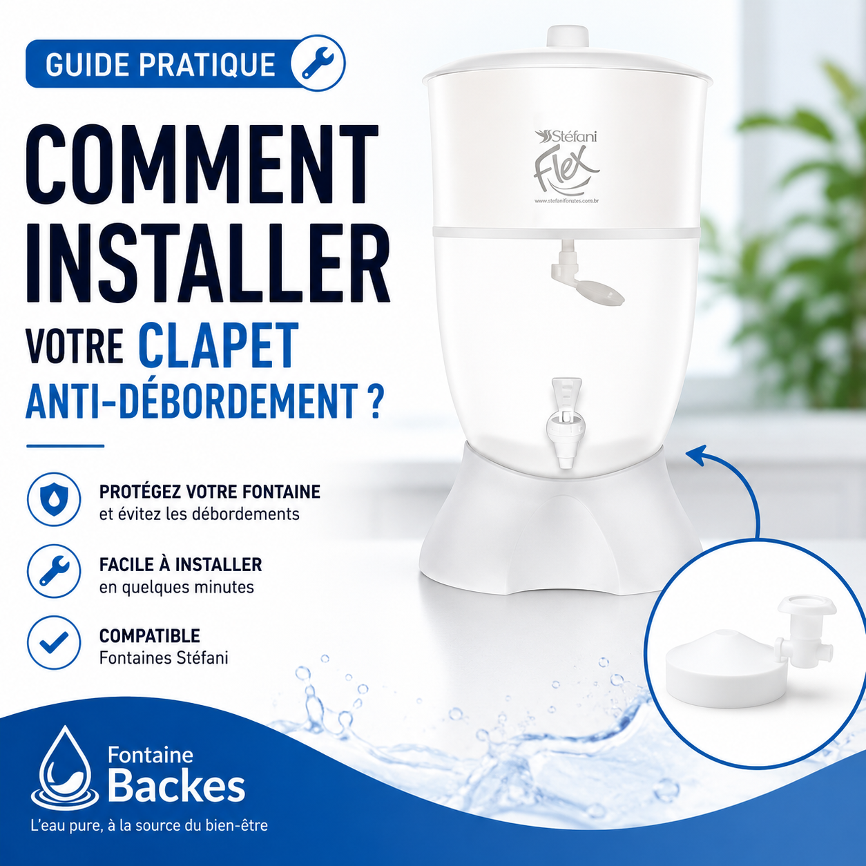 Comment installer votre clapet anti-débordement ? Image