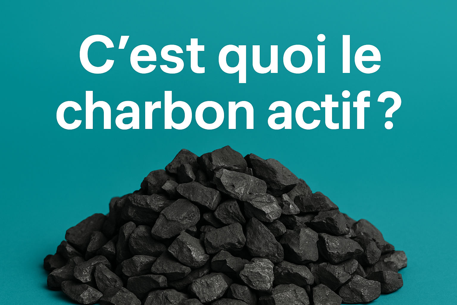 Le Charbon actif - Filtrer l'eau de votre robinet !