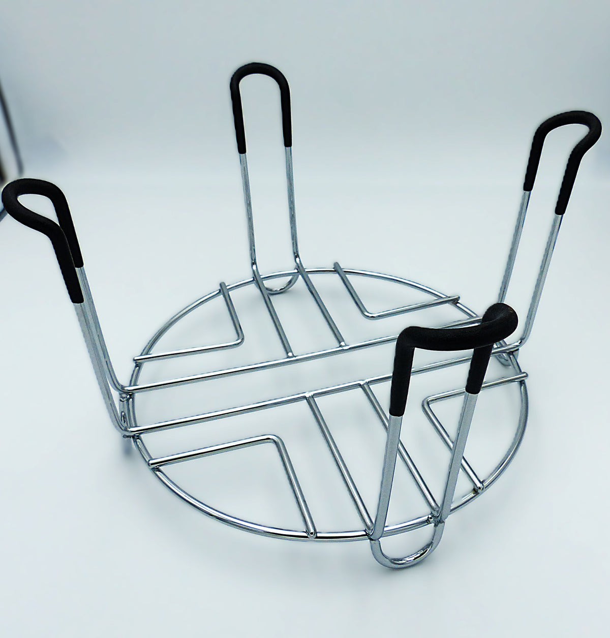 Socle antidérapant en inox pour fontaines filtrantes en acier inoxydable