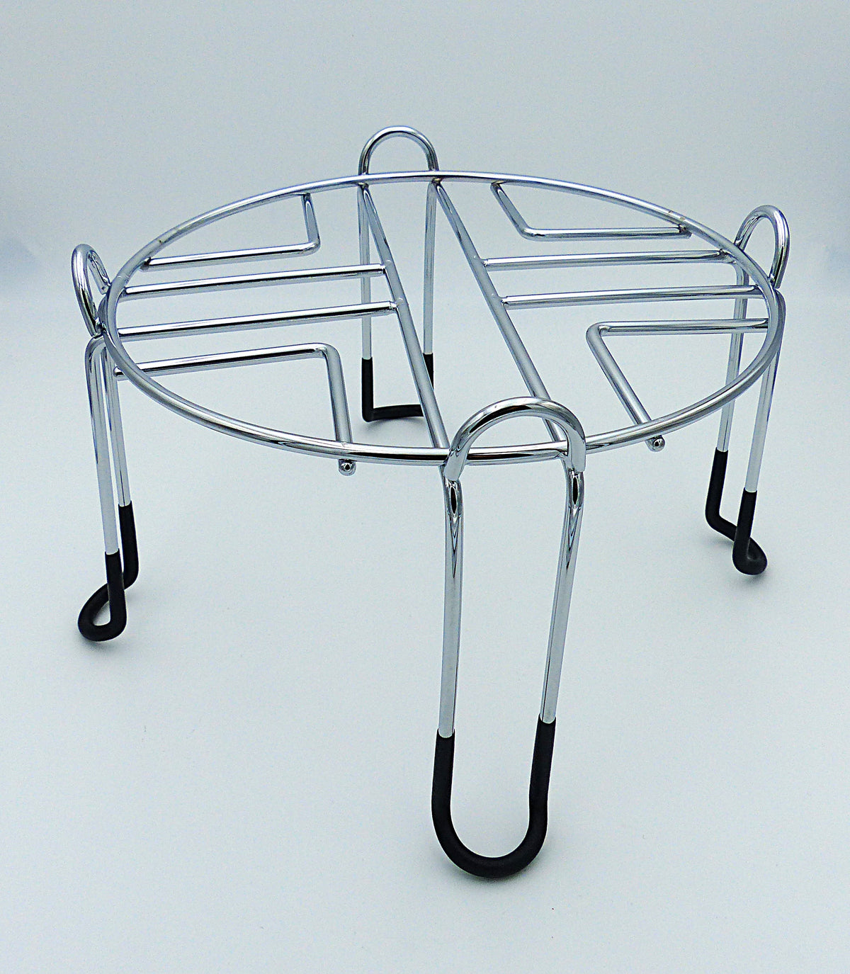 Socle antidérapant en inox pour fontaines filtrantes en acier inoxydable