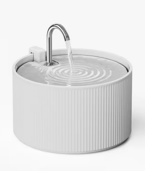 Fontaine à eau pour chat céramique - Silencieuse & Facile à nettoyer