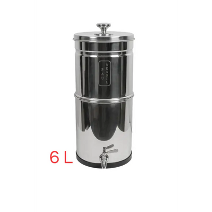 Fontaine filtrante en inox 6 Litres - STEFANI - Fontaine backes