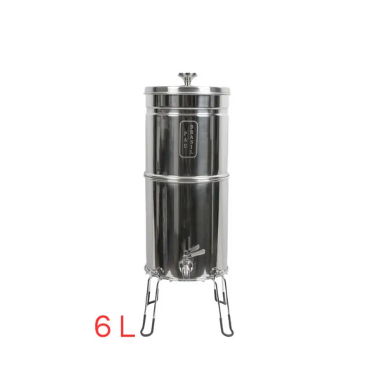 Fontaine filtrante en inox 6 Litres - STEFANI - Fontaine backes