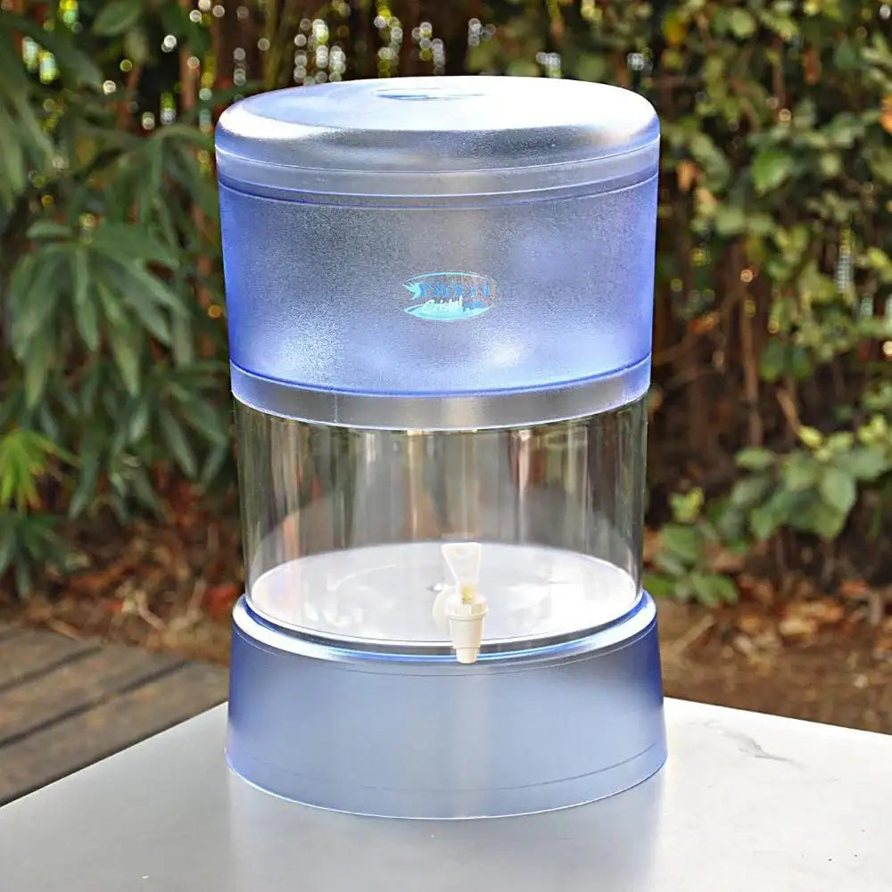 Fontaine 6 litres Cristal avec filtre à eau Stefani - Fontaine backes