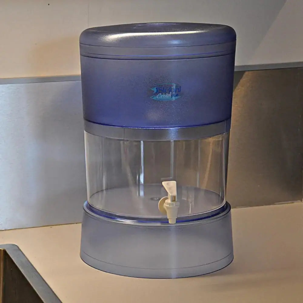 Fontaine 6 litres Cristal avec filtre à eau Stefani - Fontaine backes