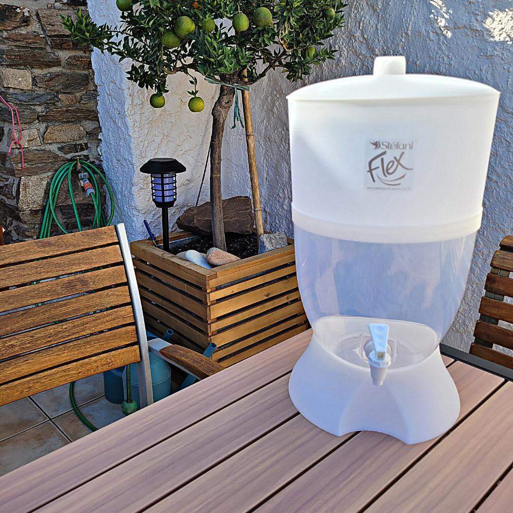 Fontaine 6 litres Flex avec filtre à eau Stefani - Fontaine backes