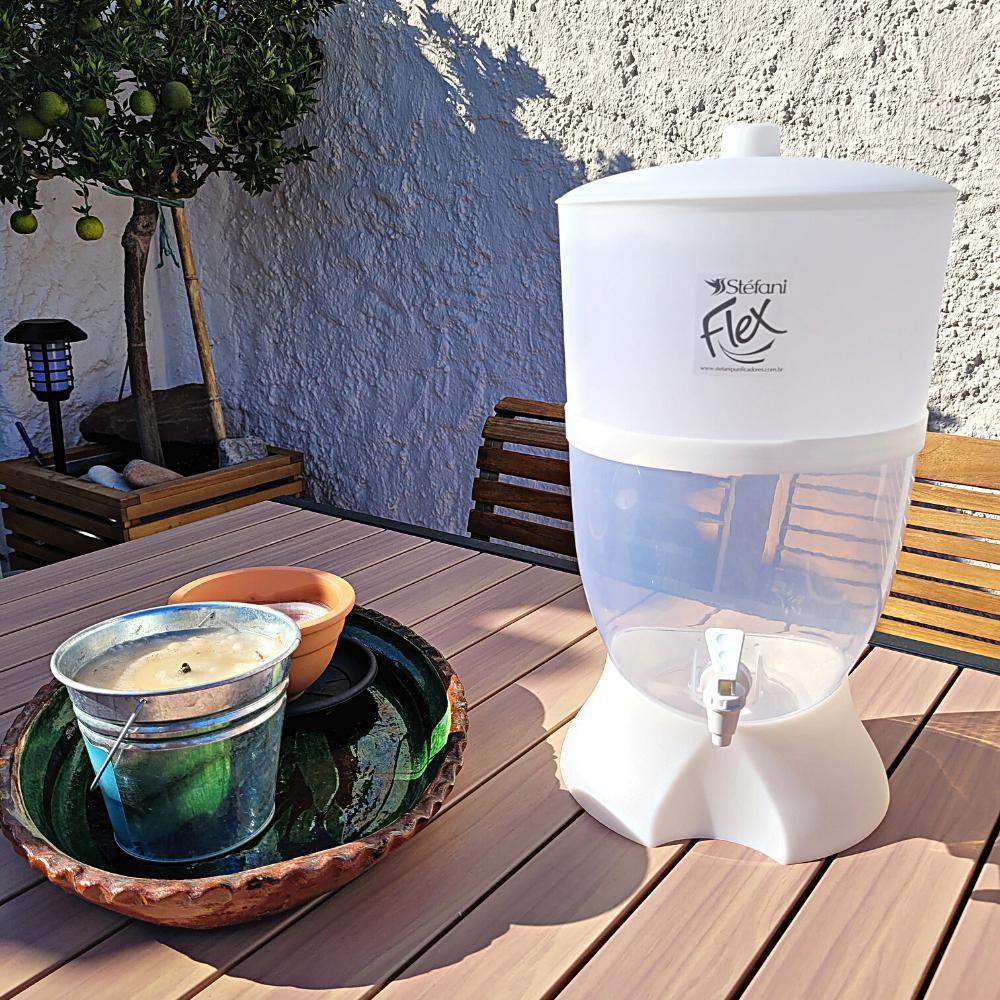 Fontaine 6 litres Flex avec filtre à eau Stefani - Fontaine backes