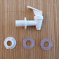 Lot de 2 robinets blanc pour fontaine filtrante FLEX et CRYSTAL - Fontaine backes