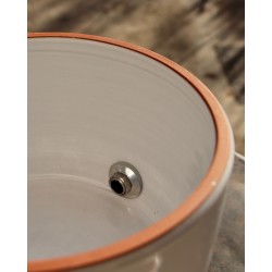 Robinet en inox pour fontaine filtrante stéfani en terre cuite – Fontaine  backes